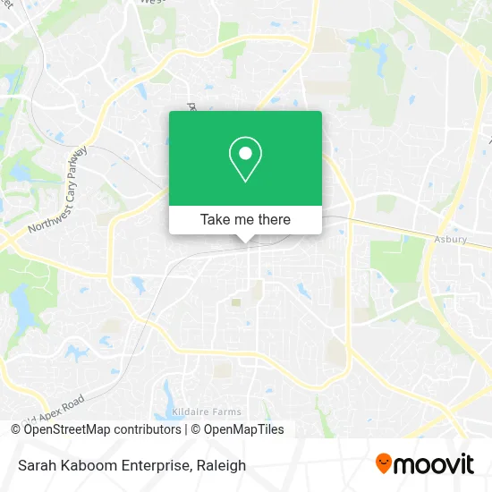 Sarah Kaboom Enterprise map
