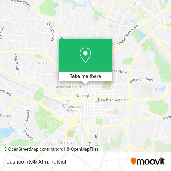 Cashpoints® Atm map