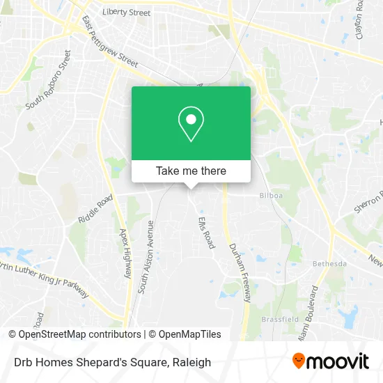 Drb Homes Shepard's Square map