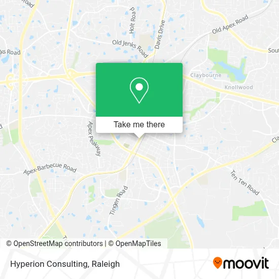Hyperion Consulting map
