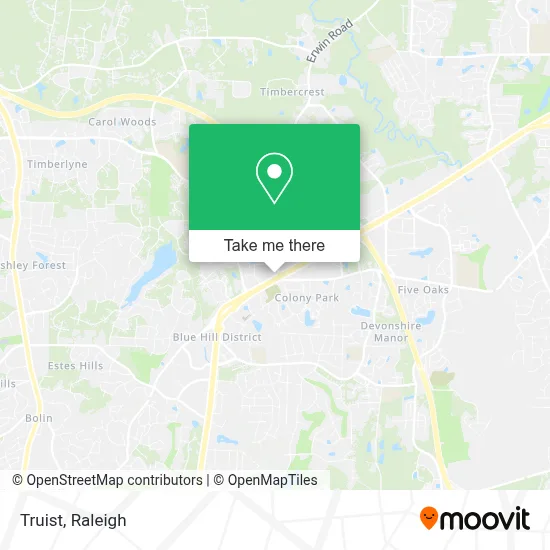 Truist map