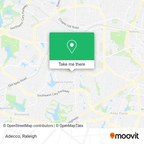 Adecco map