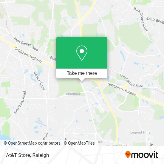 At&T Store map