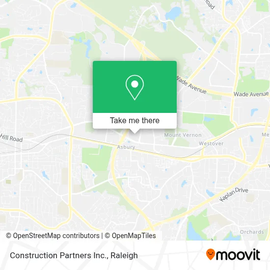 Construction Partners Inc. map