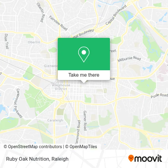 Ruby Oak Nutrition map