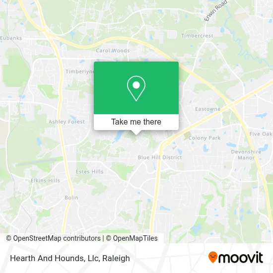 Hearth And Hounds, Llc map