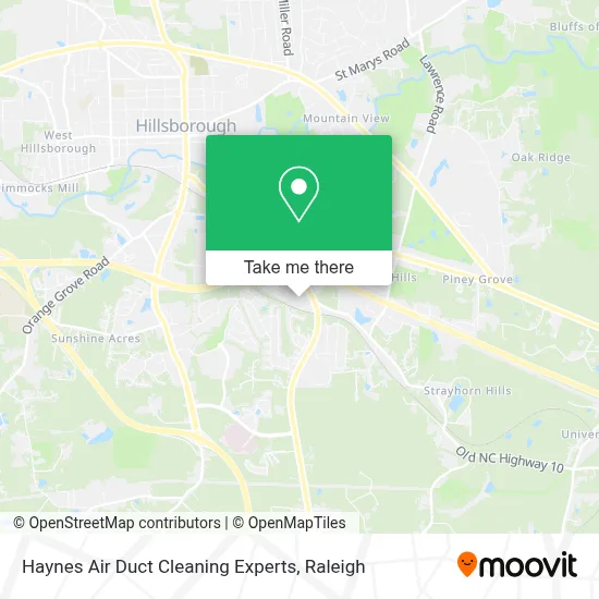 Haynes Air Duct Cleaning Experts map