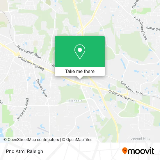 Pnc Atm map