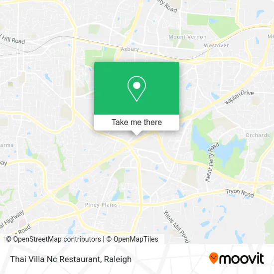 Thai Villa Nc Restaurant map