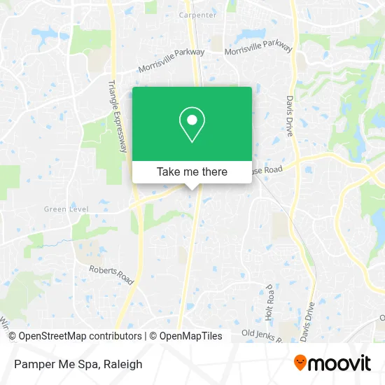 Pamper Me Spa map