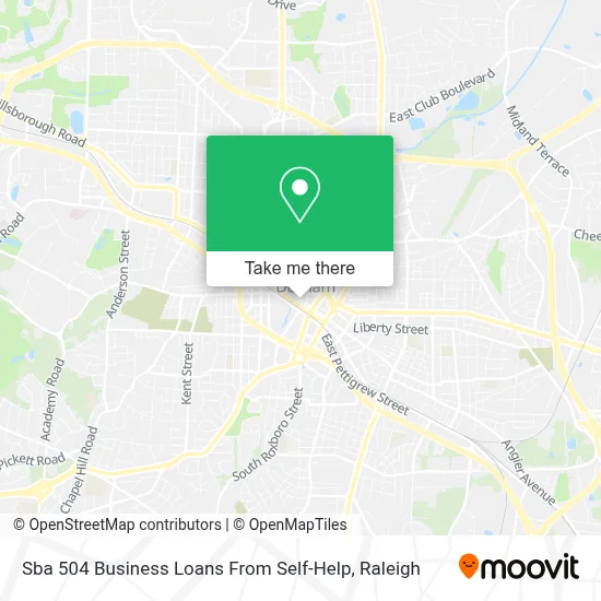 Sba 504 Business Loans From Self-Help map