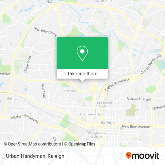 Urban Handyman map