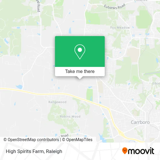 High Spirits Farm map
