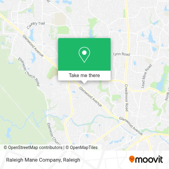 Raleigh Mane Company map