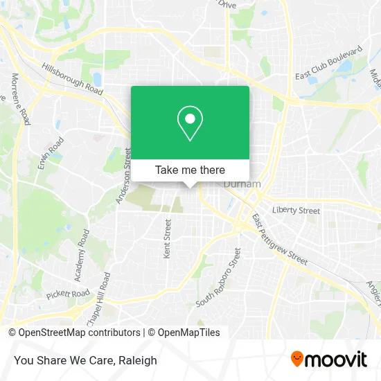 You Share We Care map