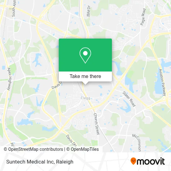 Suntech Medical Inc map