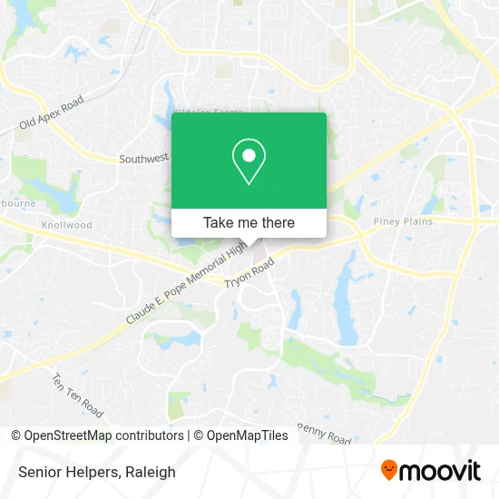 Senior Helpers map