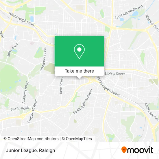 Junior League map