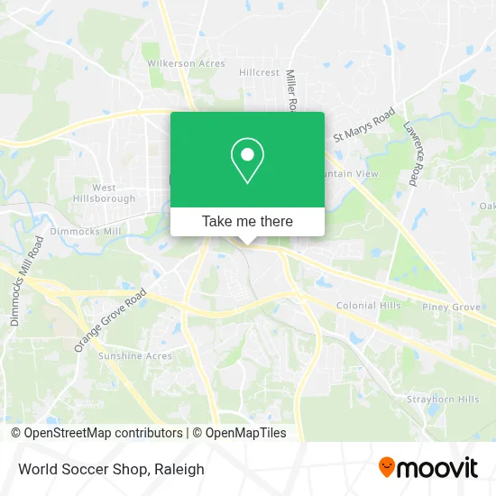 World Soccer Shop map