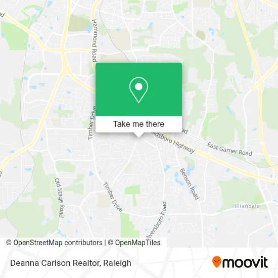Deanna Carlson Realtor map