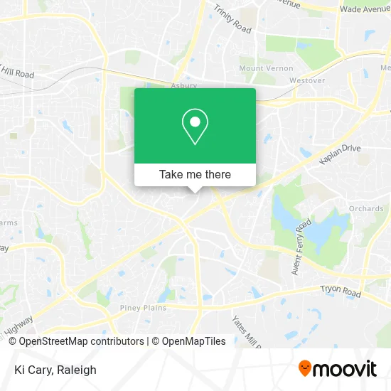 Ki Cary map