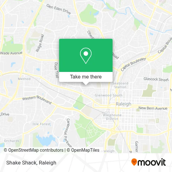 Shake Shack map