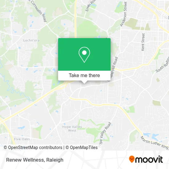 Renew Wellness map