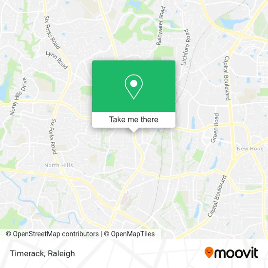 Timerack map