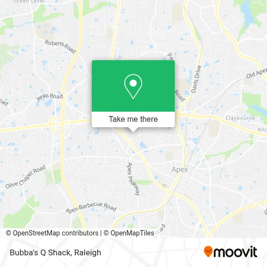 Bubba's Q Shack map