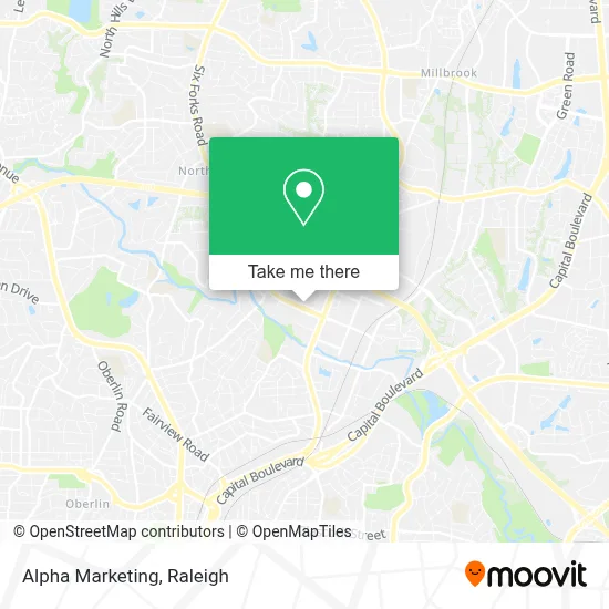 Alpha Marketing map