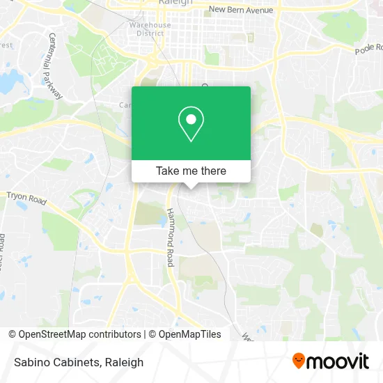 Sabino Cabinets map
