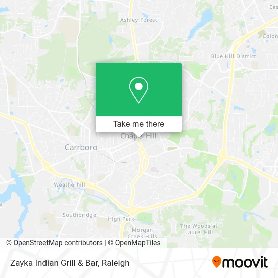 Zayka Indian Grill & Bar map