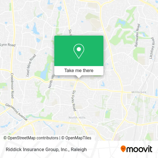 Riddick Insurance Group, Inc. map