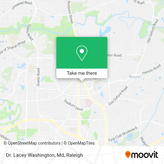 Dr. Lacey Washington, Md map