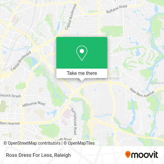 Ross Dress For Less map