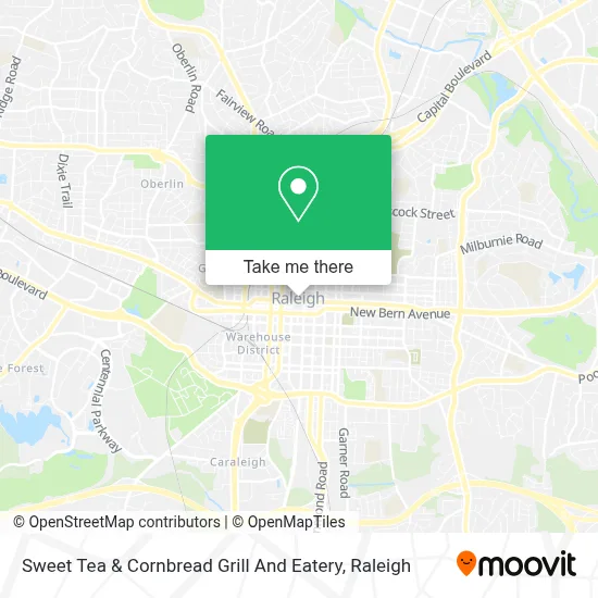 Sweet Tea & Cornbread Grill And Eatery map