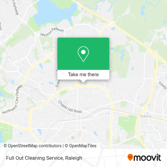 Full Out Cleaning Service map