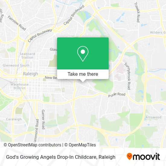 God's Growing Angels Drop-In Childcare map