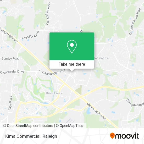 Kima Commercial map