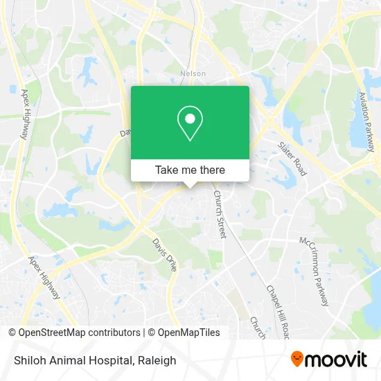 Shiloh Animal Hospital map