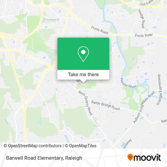 Barwell Road Elementary map