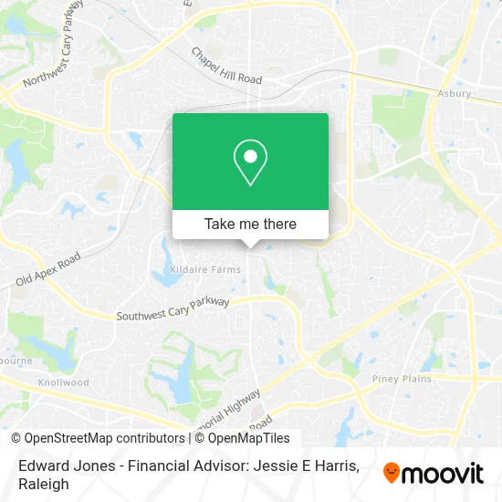 Edward Jones - Financial Advisor: Jessie E Harris map