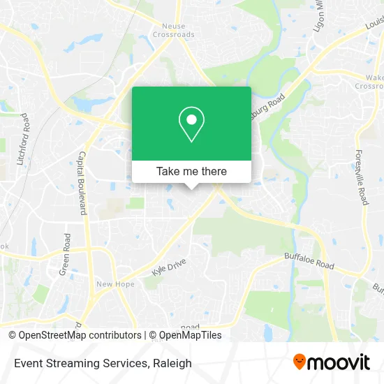 Event Streaming Services map