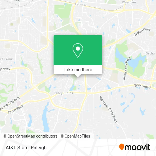 At&T Store map