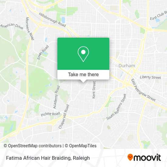 Fatima African Hair Braiding map