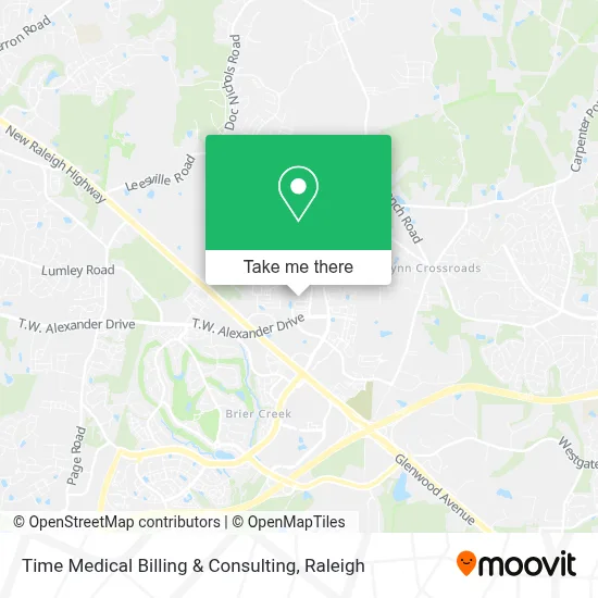 Time Medical Billing & Consulting map