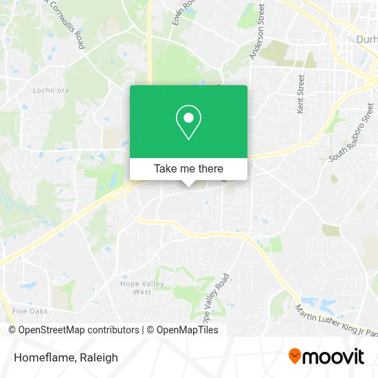 Homeflame map