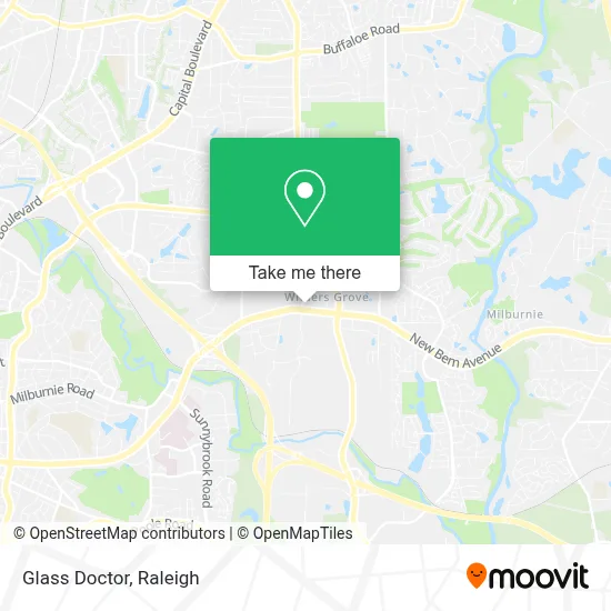 Glass Doctor map