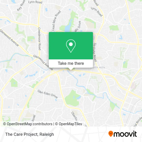The Care Project map