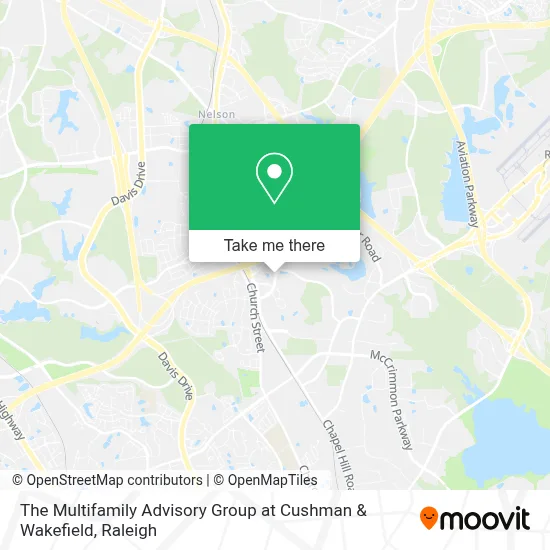 The Multifamily Advisory Group at Cushman & Wakefield map